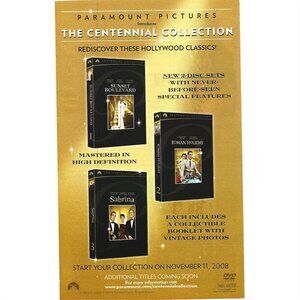 Paramount Pictures Centennial Collection Movies Advertisement 2000s Print Ad